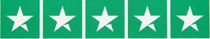 Cinco estrellas de Trustpilot