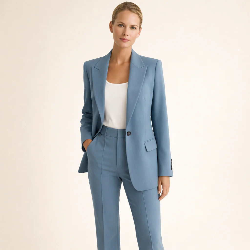 Vanesa | Elegante conjunto de traje con pantalones de campana